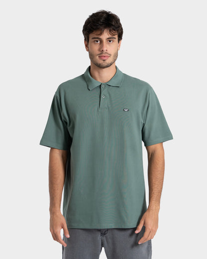 Camisa Polo Manga Curta Verde Rusty Daylights