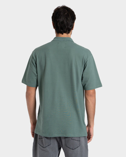 Camisa Polo Manga Curta Verde Rusty Daylights