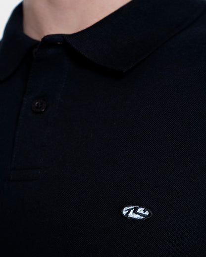 Camisa Polo Manga Curta Neat Rusty Preto