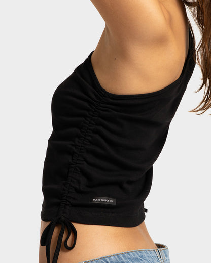 Regata Preta Rusty One Shoulder