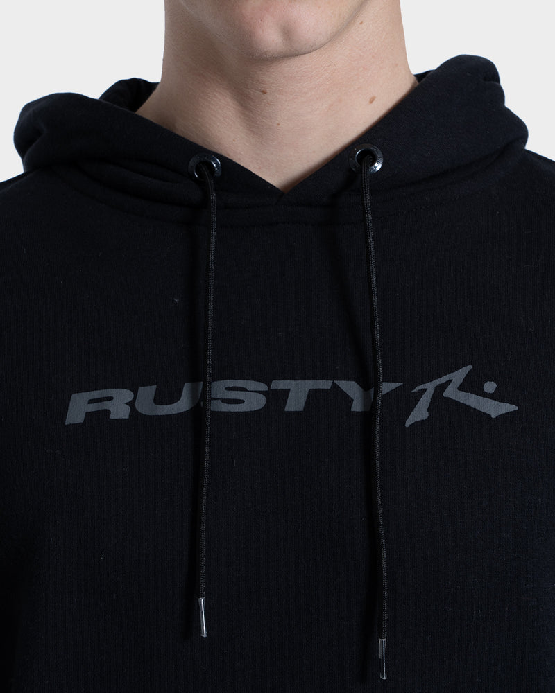 Moletom Canguru Rusty Stick Preto