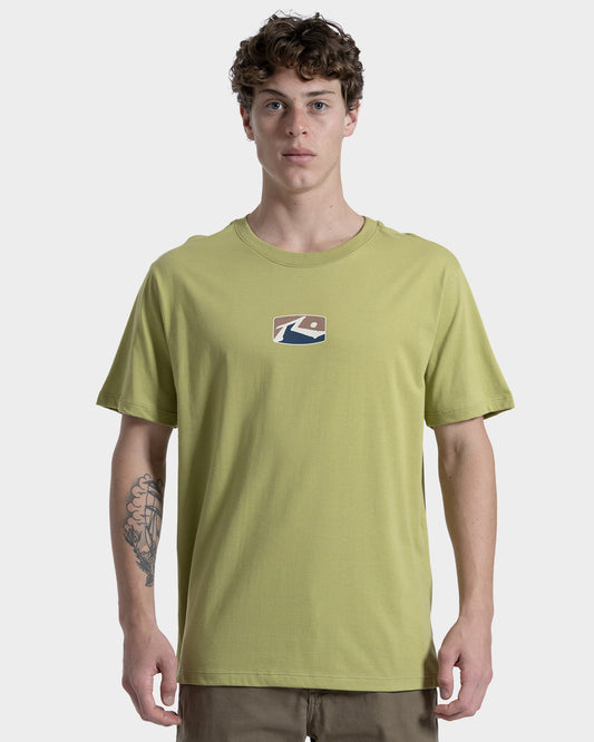 Camiseta Manga Curta Rusty Color Box Verde
