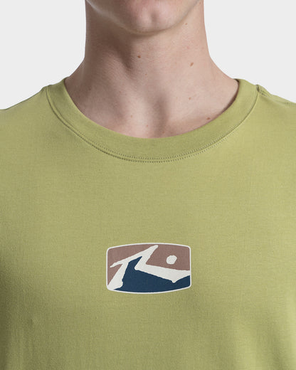 Camiseta Manga Curta Rusty Color Box Verde