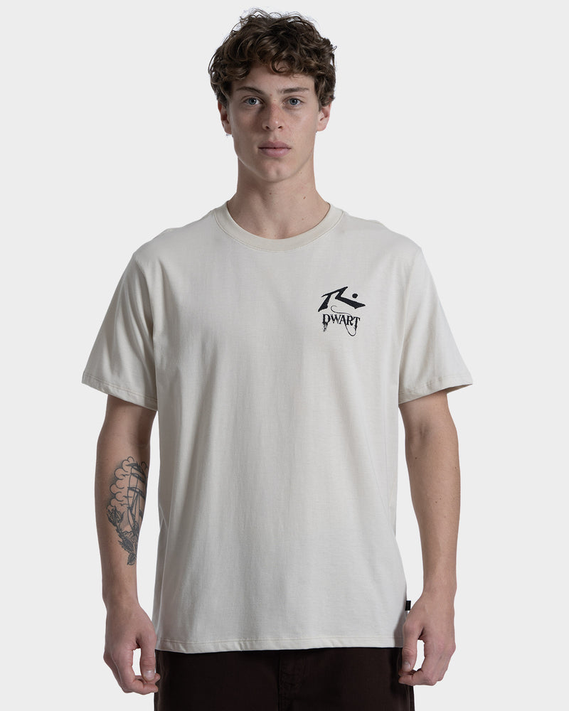 Camiseta Manga Curta Rusty Dwart Bege