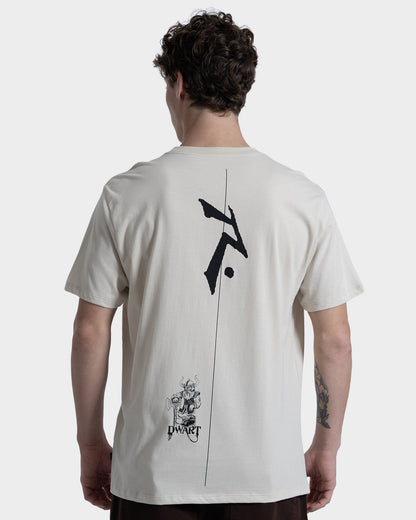 Camiseta Manga Curta Rusty Dwart Bege