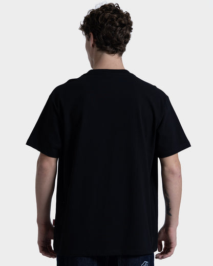 Camiseta Oversized Rusty Heavybox Preta 230g