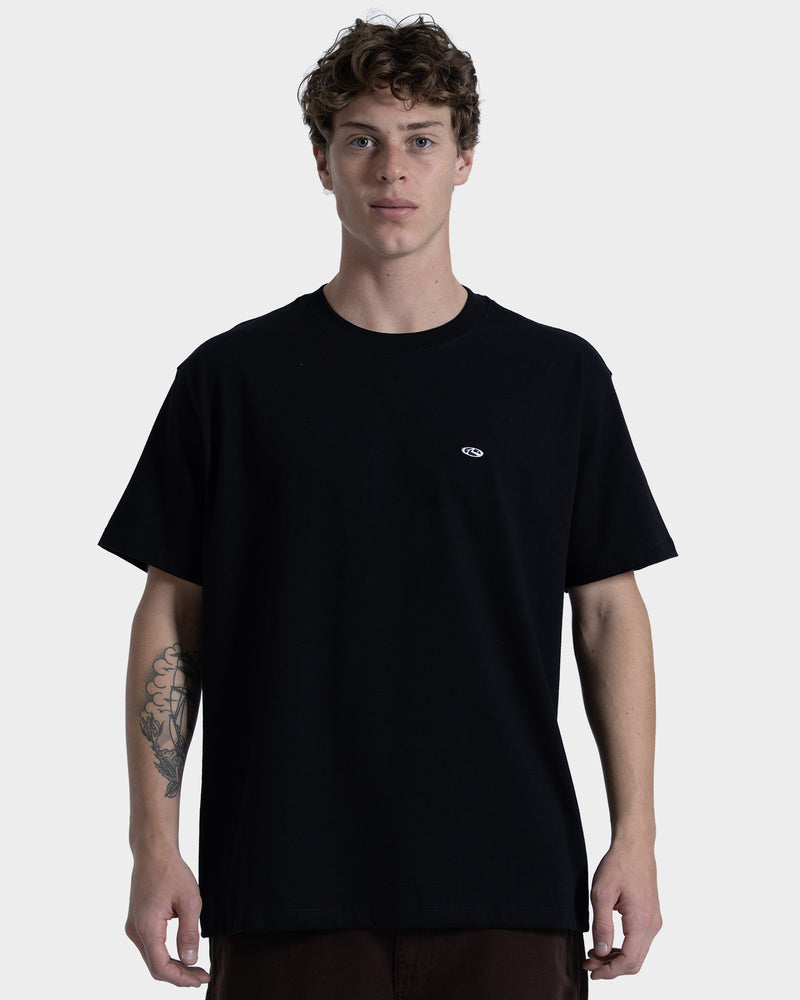 Camiseta Oversized Rusty Heavybox Preta 230g