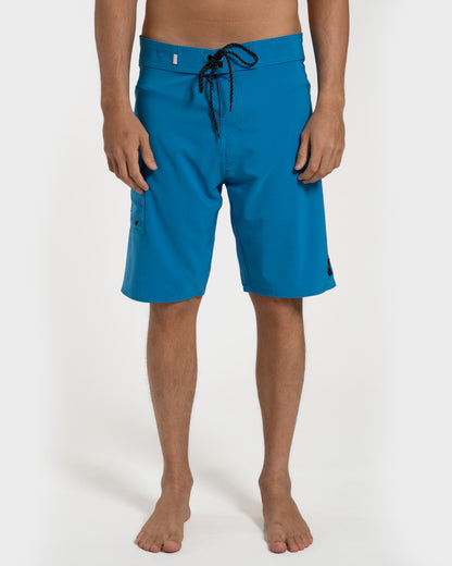 Boardshort Rusty Broad 21" Azul