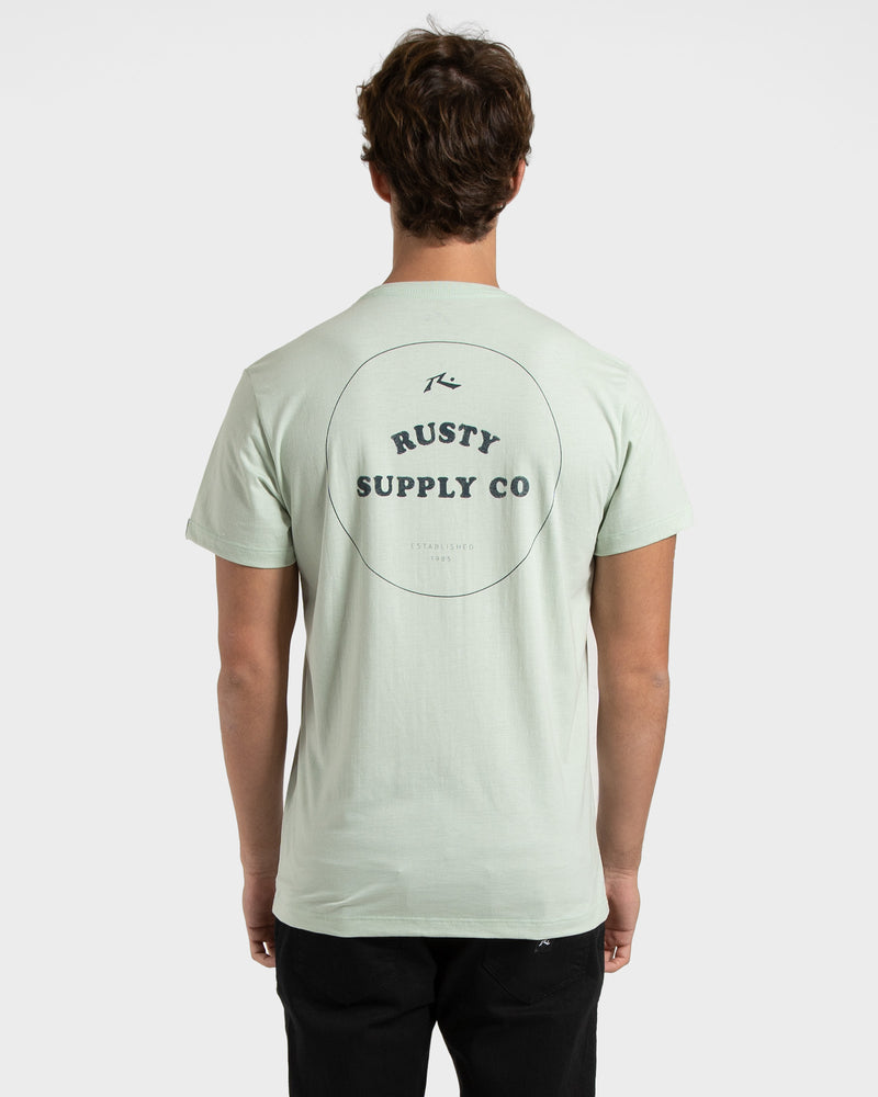 Camiseta Rusty Supply Verde