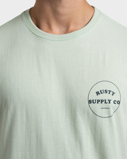 Camiseta Rusty Supply Verde
