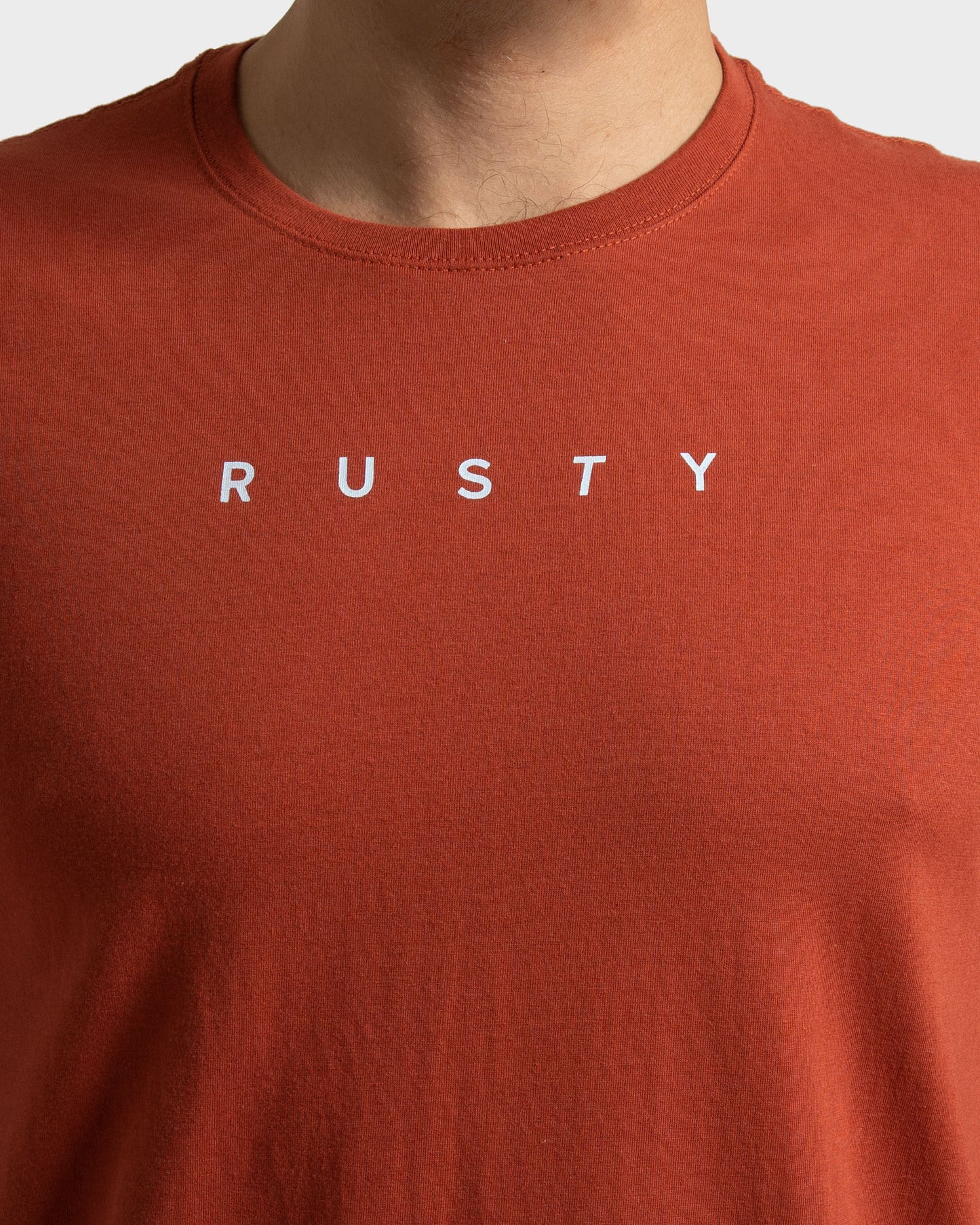 Camiseta Rusty Short Cut Vermelho