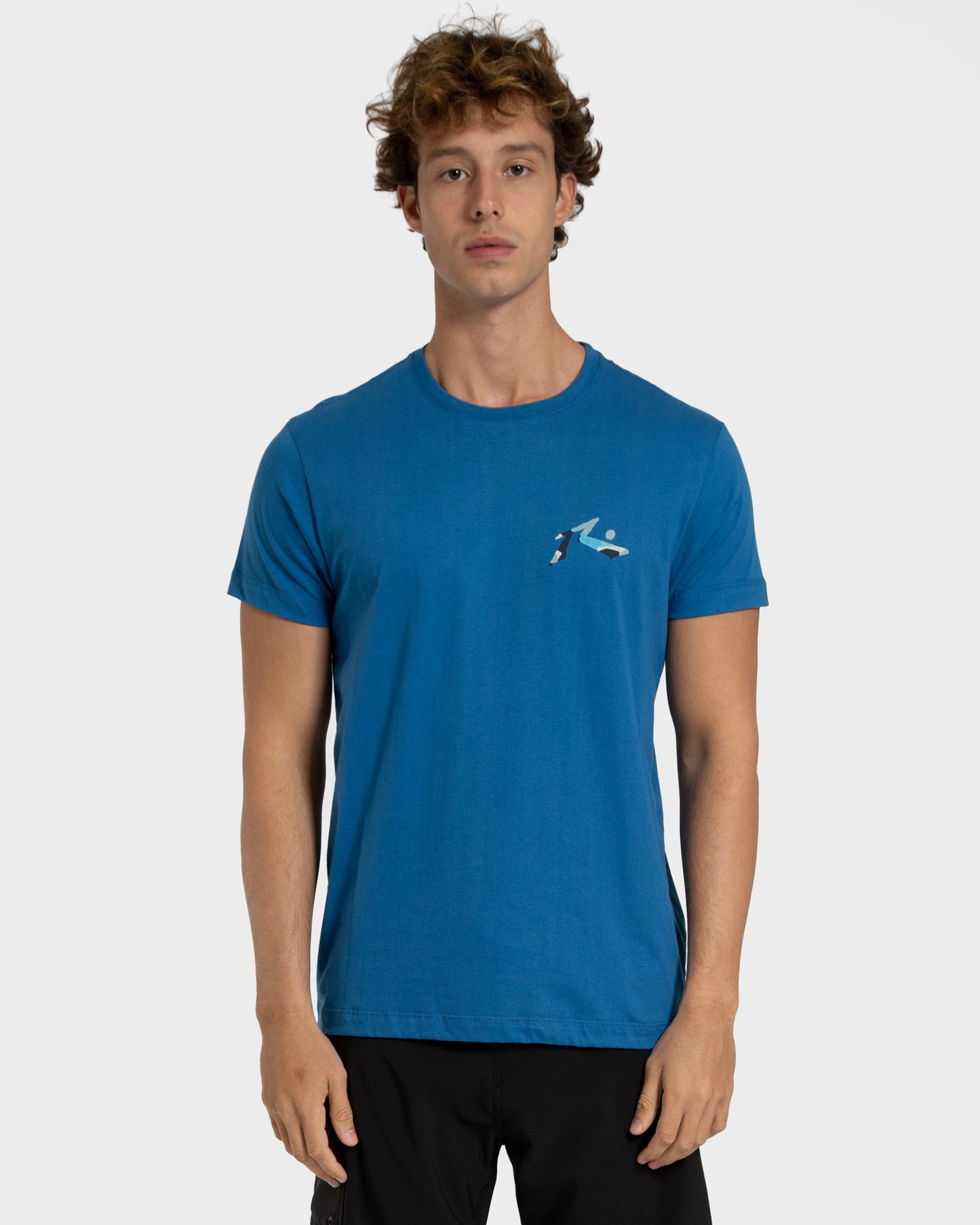 Camiseta Rusty Samo Azul