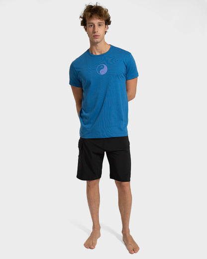Camiseta Rusty Balance Azul