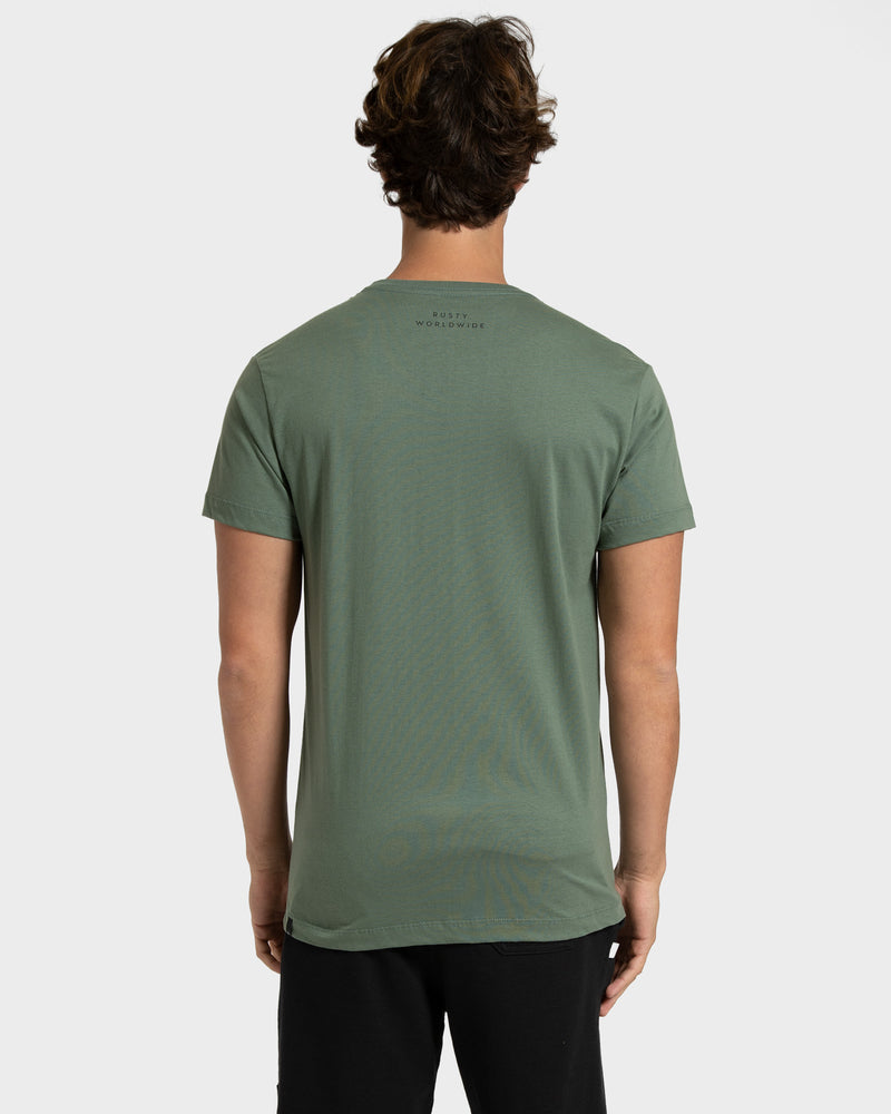 Camiseta Rusty Balance Verde