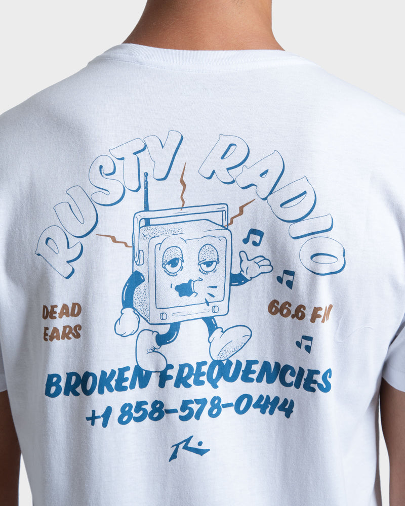 Camiseta Rusty Radio Branca