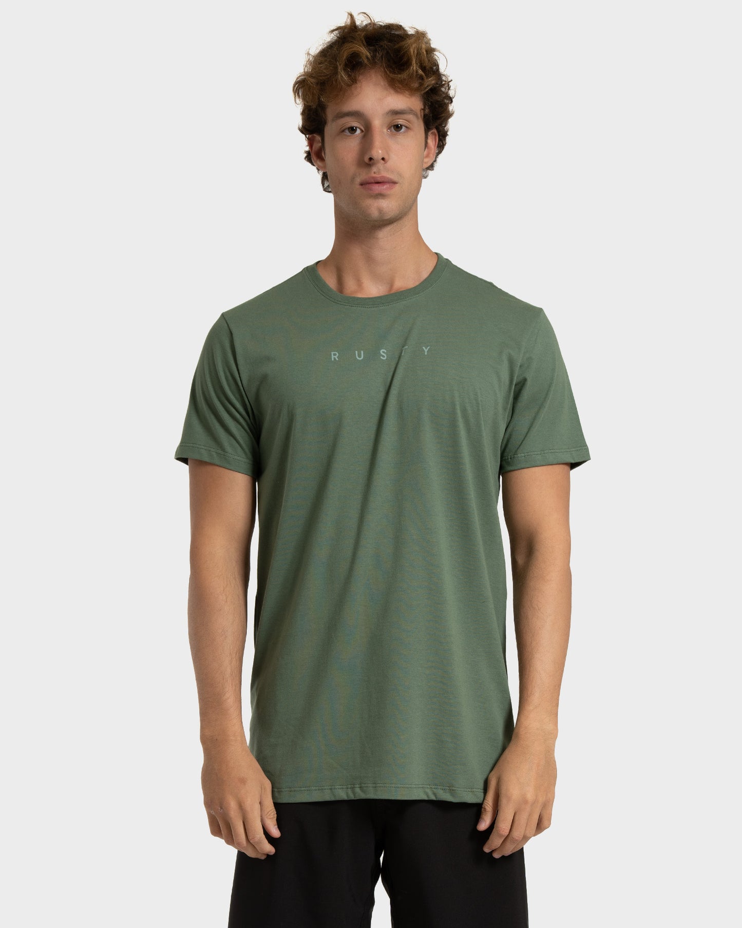 Camiseta Rusty Short Cut Verde