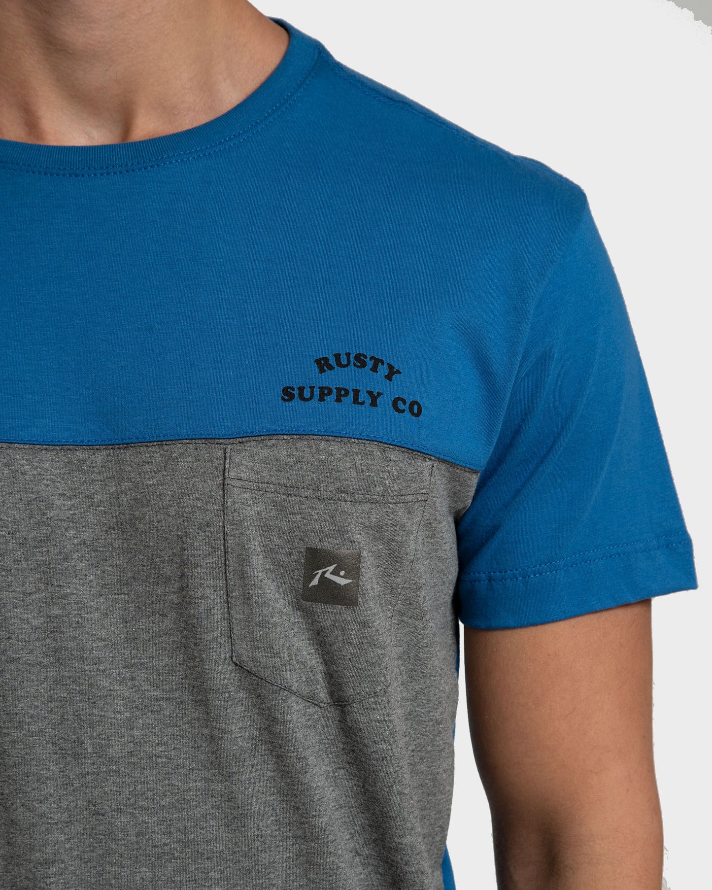 Camiseta Rusty Reversal Azul