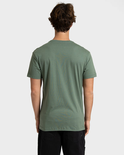 Camiseta Rusty Reversal Verde