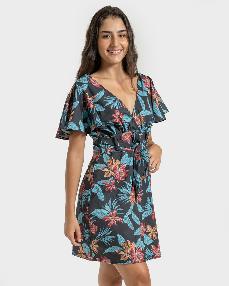 Vestido Rusty Flower Azul