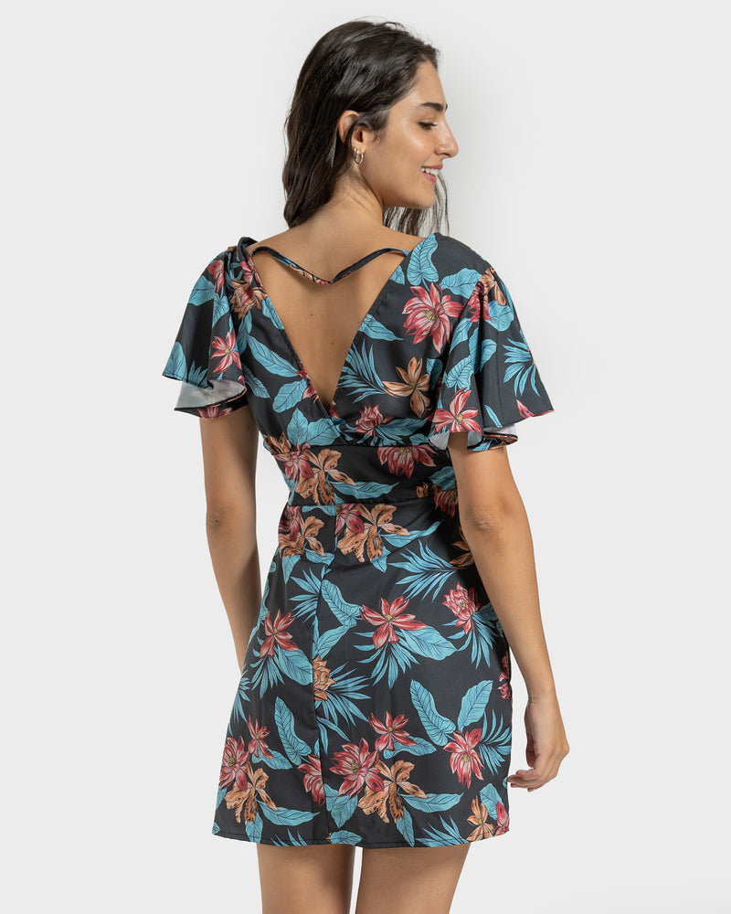 Vestido Rusty Flower Azul