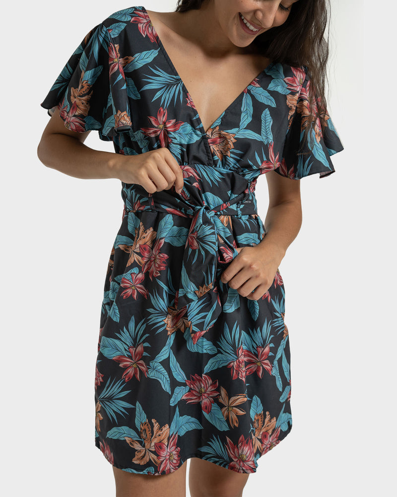 Vestido Rusty Flower Azul